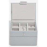Stackers Pebble Grey Micro Jewellery Box