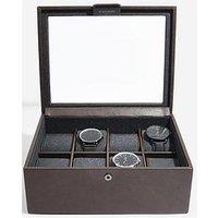 Stackers Brown 8 Piece Watch Box