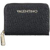 Valentino Falak Re Zip Around Wallet - Black