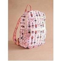 Cath Kidston London Dogs Print Foldaway Backpack - Pink