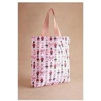 Cath Kidston London Dogs Foldaway Tote Bag - Pink
