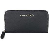 Valentino Zero Re Zip Around Wallet - Black