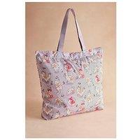 Cath Kidston Cats & Mouse Large Foldaway Tote Bag - Pink