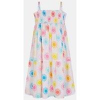 Accessorize Girls Sunshine Print Dress - Multi