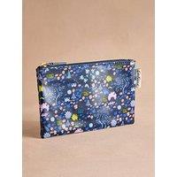 Cath Kidston Tiny Town Zip-Up Purse - Navy