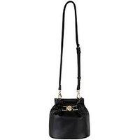 Valentino Fedora Re Bucket Bag - Black