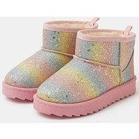 Accessorize Girls Sparkle Ombre Boots - Multi