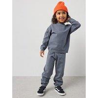 The Very Collection Boys Knitted Jumper And Joggers Outfit Set - Blue