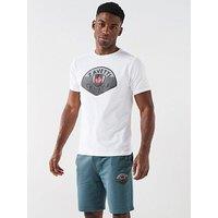 Zavetti Canada Botticini Classic Large Logo T-Shirt And Loopback Short Set - White