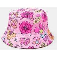 Accessorize Girls Retro Bloom Bucket Hat - Multi