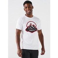 Zavetti Canada Mentis Graphic Short Sleeve T-Shirt - White