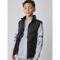 Ted Baker Older Boys Sporty Gilet - Black