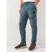 Zavetti Canada Zidero Panelled Drawstring Technical Woven Trousers - Dark Grey
