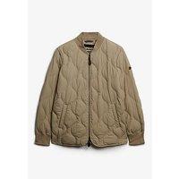 Superdry Short Quilted Liner Jacket - Beige