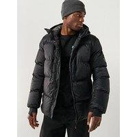 Zavetti Canada Novallini Padded Coat - Black