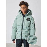 Ted Baker Boys Heatseal Coat - Green