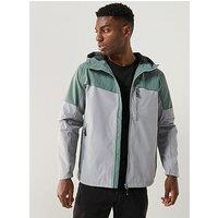 Zavetti Canada Sevillio Technical Windbreaker Jacket - Grey