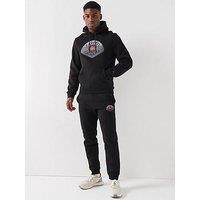 Zavetti Canada Botticini Classic Large Logo Tracksuit - Black