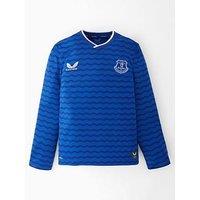 Castore Junior Everton 25/26 Home Long Sleeve Football Shirt - Blue