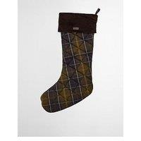 Barbour Christmas Gift Set Tartan Stocking - Navy
