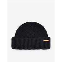 Barbour Mosely Small Knitted Beanie Hat - Black