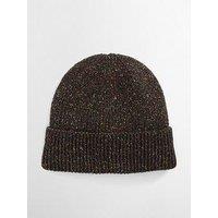 Barbour Eston Stamp Logo Beanie Hat - Dark Green
