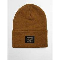 Barbour Harton Beanie Hat - Brown