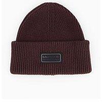 Barbour International Craywell Beanie Hat - Burgundy