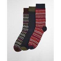 Barbour Marlow Fairisle Sock Gift Box - Multi