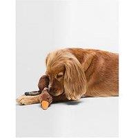 Barbour Dog Flying Duck Toy - Brown