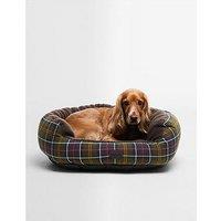 Barbour Dog Tartan Snuggle Bed 30" - Multi