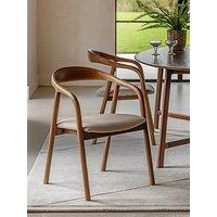 Gallery Direct Rayan Solid Wood Dining Chairs With Padded Seat - 2 Pack