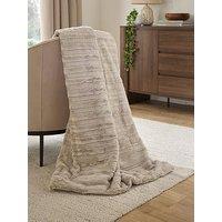 The Lyndon Co Chatsworth Faux Fur Throw 130X170Cm
