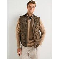 Barbour Re-Engineered Utility Liddesdale Quilted Gilet - Green