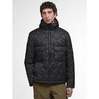 Barbour Re-Engineered Spey Quilted Jacket - Black