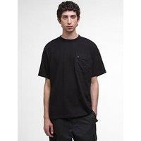 Barbour Leazes Pocket Detail T-Shirt - Black