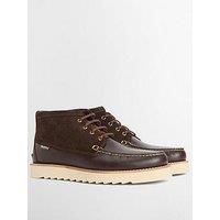 Barbour Hadston Two Tone Chukka Boots - Brown