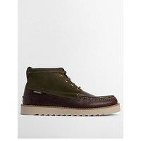 Barbour Hadston Two Tone Chukka Boots - Brown