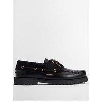 Barbour Deck Boat Shoes - Black
