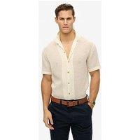 Superdry Knitted Texture Shirt - White