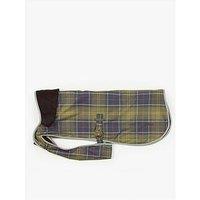 Barbour Tartan Waterproof Dog Coat - Navy