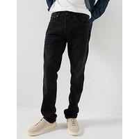 Replay Grover Straight Fit Jeans - Black