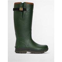 Barbour Tempest Tall Wellington Boots - Green