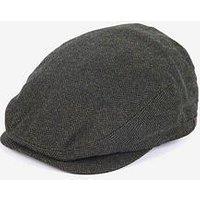 Barbour Barlow Herringbone Flat Cap - Green