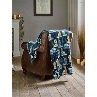 Deyongs Festive Village Throw 140X180Cm