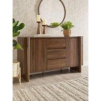 Very Home Amber Large Sideboard - Rustic Oak - Fsc Certified