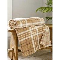 Deyongs Snuggle Touch Check Throw 140X180Cm