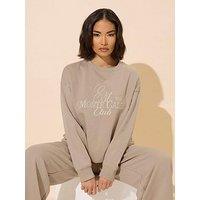 Pixiegirl Petite Monte Carlo Sweatshirt - Natural