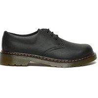 Dr Martens Youth 1461 Softy T Leather Lace-Up Shoe - Black
