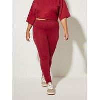 Yours Curve Legging - Red